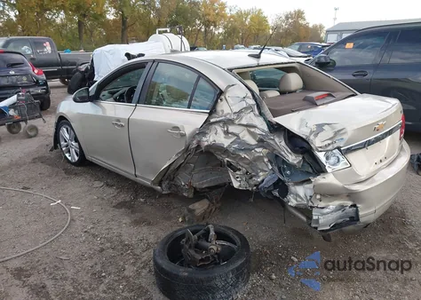 2011 Chevrolet Cruze Ltz из США, поврежденный, VIN 1G1PH5S92B7287280